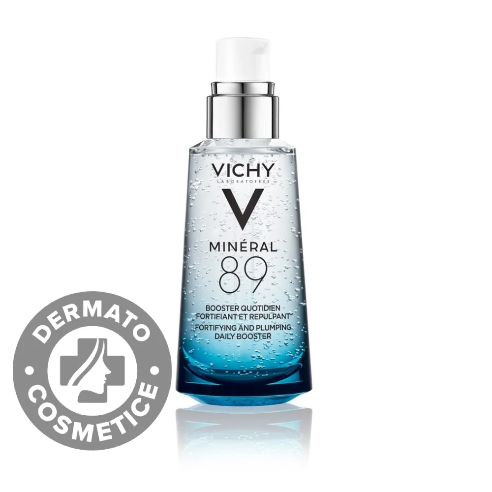Gel-Booster Zilnic Cu Acid Hialuronic Cu Efect De Hidratare Si Fortifiere Mineral 89, 50ml, Vichy