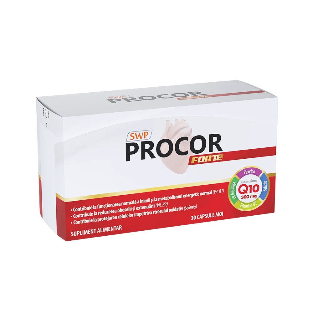 Procor Forte, 30 Capsule, Sun Wave Pharma