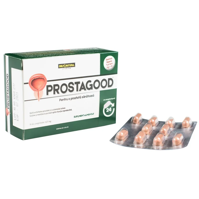 Prostagood, 30 Comprimate, Only Natural