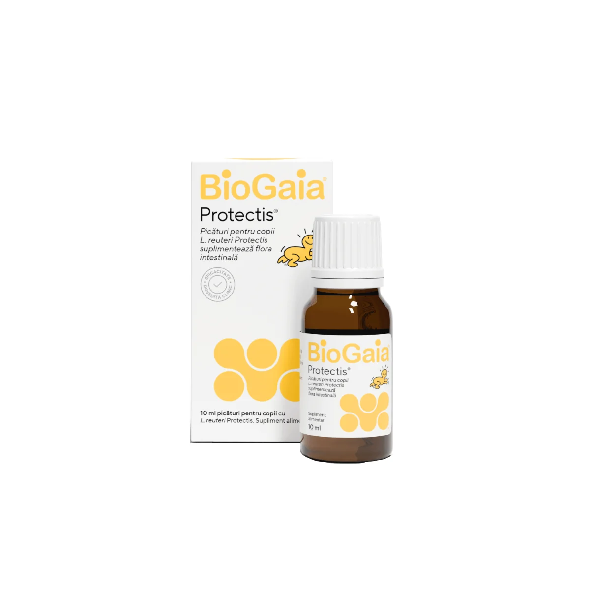 Protectis Picături Probiotice Pentru Copii, 10ml, BioGaia