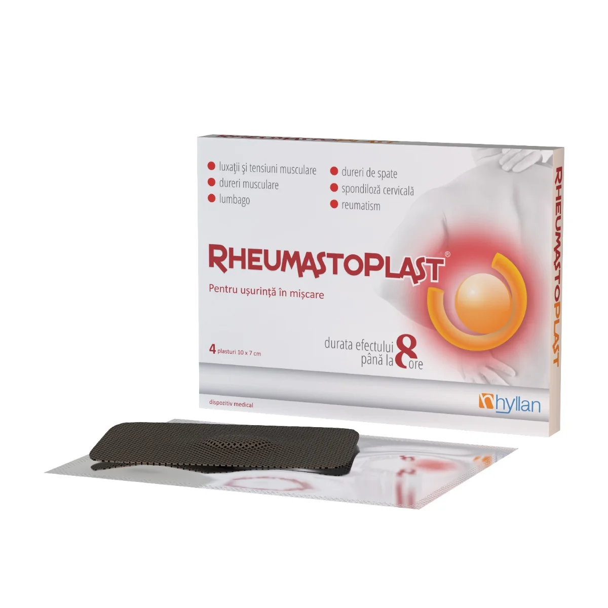 Rheumastoplast, 4 Plasturi, Hyllan Pharma