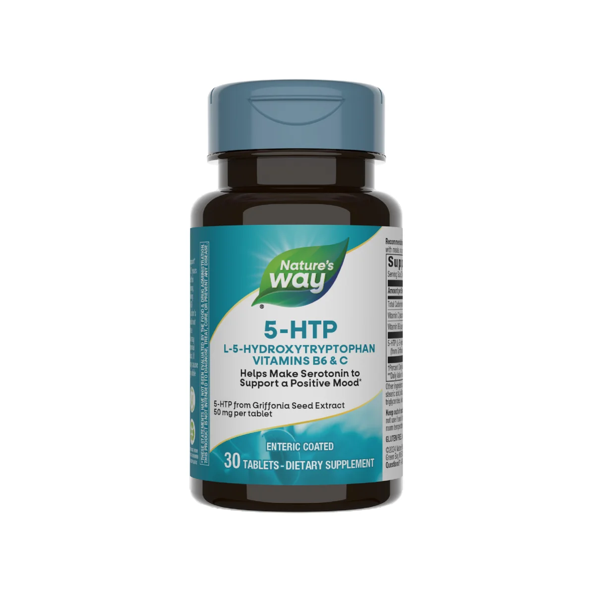 5-HTP Nature's Way, 30 Tablete, Secom