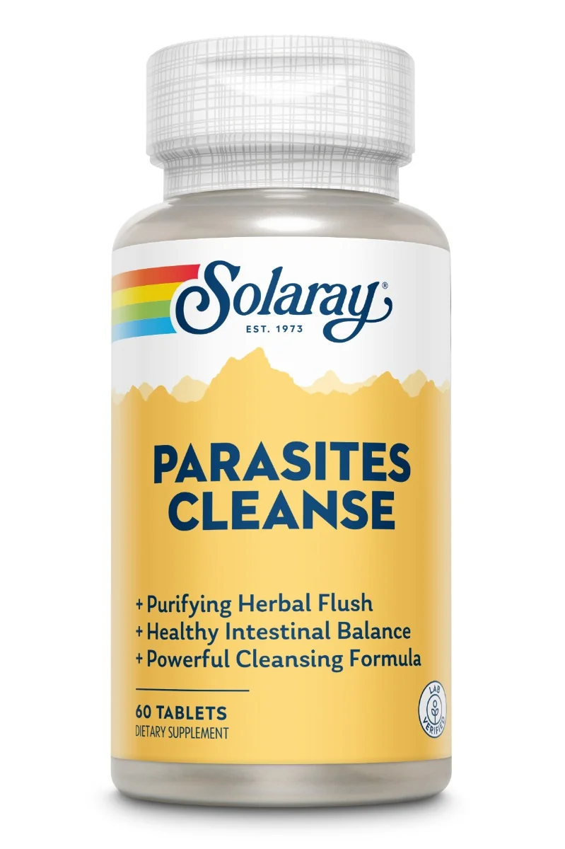 Solaray Parasites Cleanse, 60 Tablete, Secom