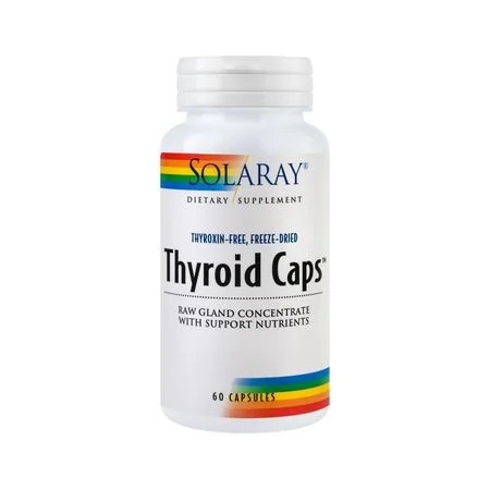 Solaray Thyroid Caps, 60 Capsule, Secom