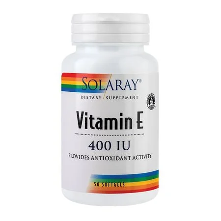 Solaray Vitamina E, 50 Capsule, Secom