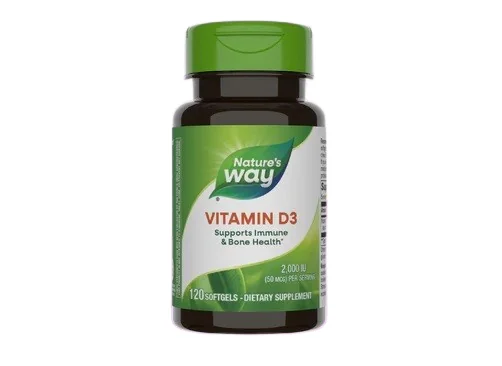 Vitamina D3, Pentru Adulti 120 Capsule, Secom