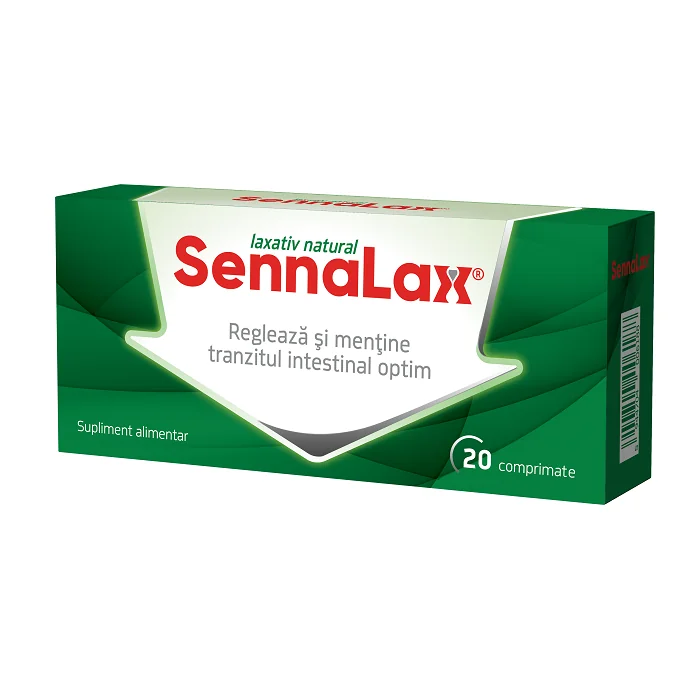 Sennalax, 20 Comprimate, Biofarm