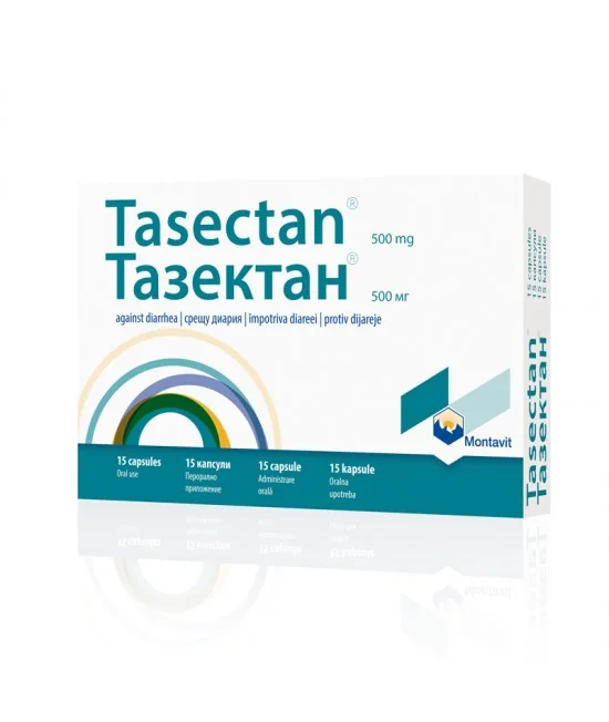 Tasectan 500MG, 15 Capsule, Montavit