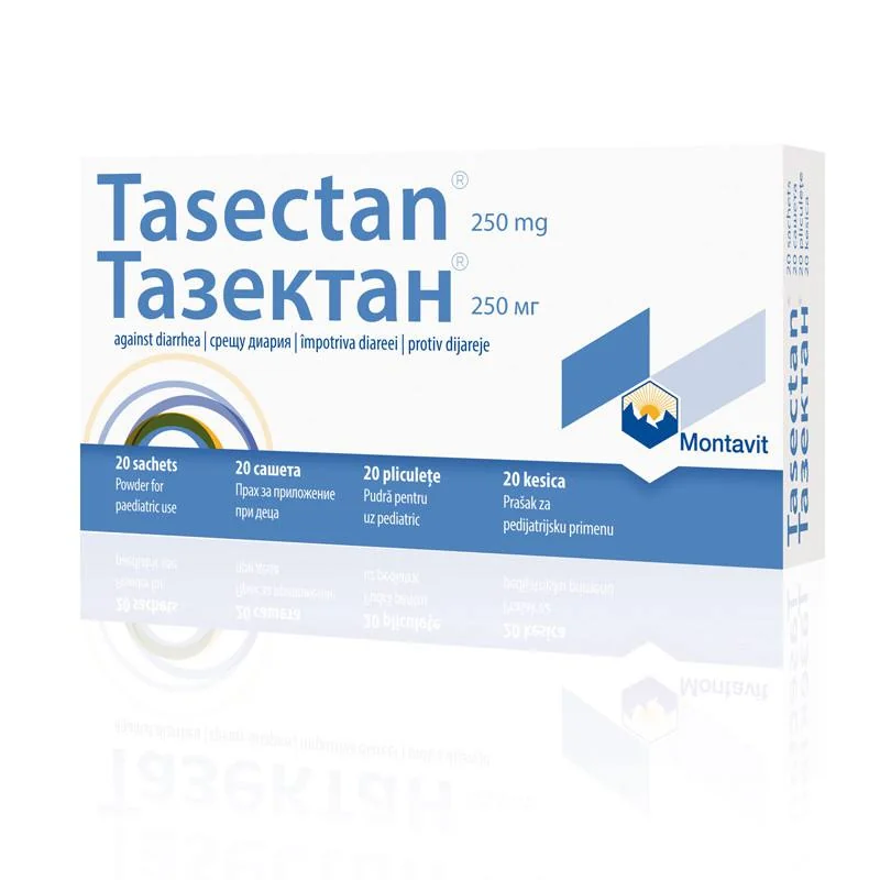 Tasectan 250 mg, 20 Plicuri, Montavit