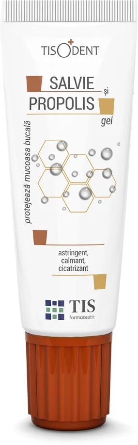 Gel Cu Salvie Si Propolis, 20ml, Tis Farmaceutic
