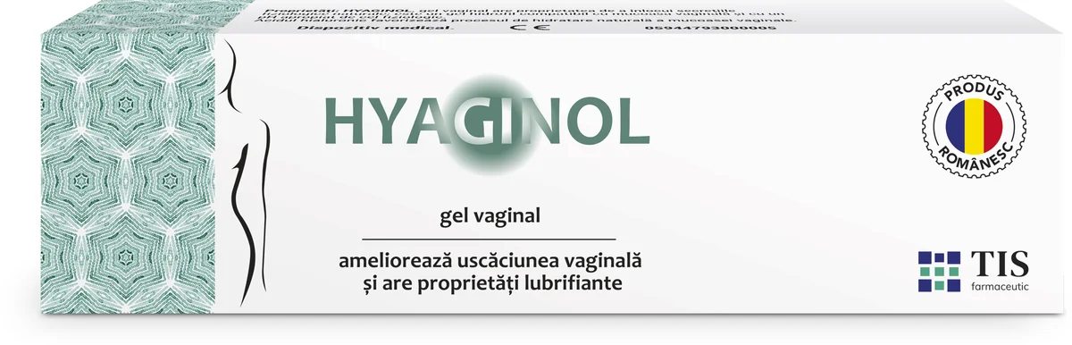 Hyaginol Gel Vaginal, 40 ml, Tis Farmaceutic