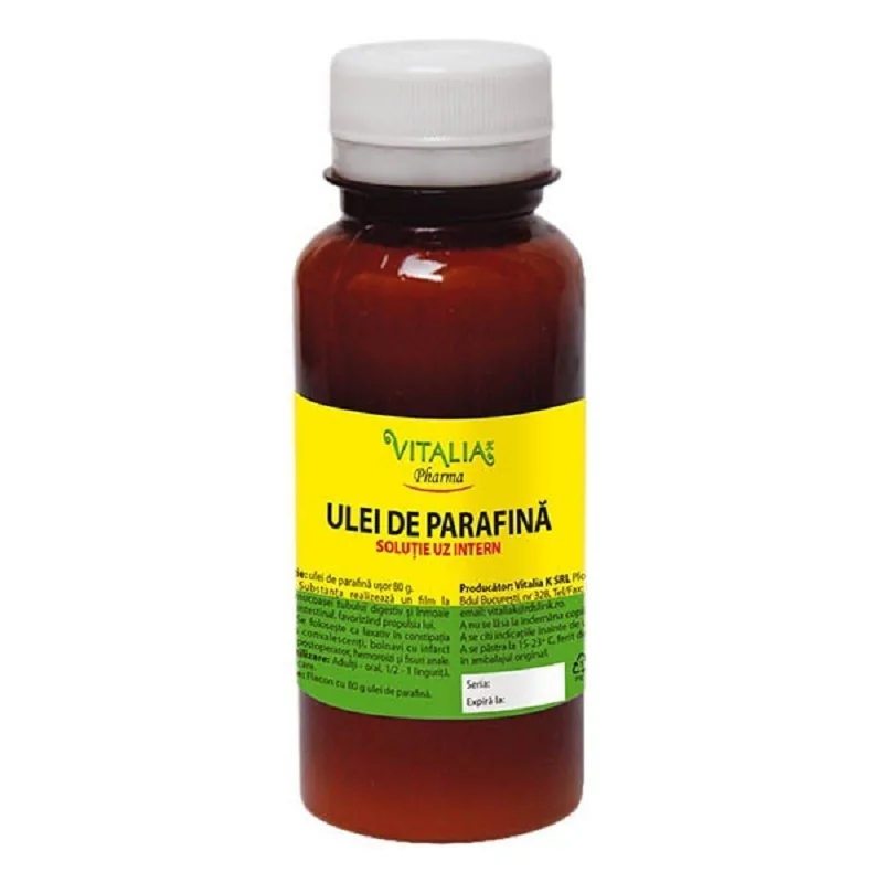 Ulei De Parafina, 80g, Vitalia