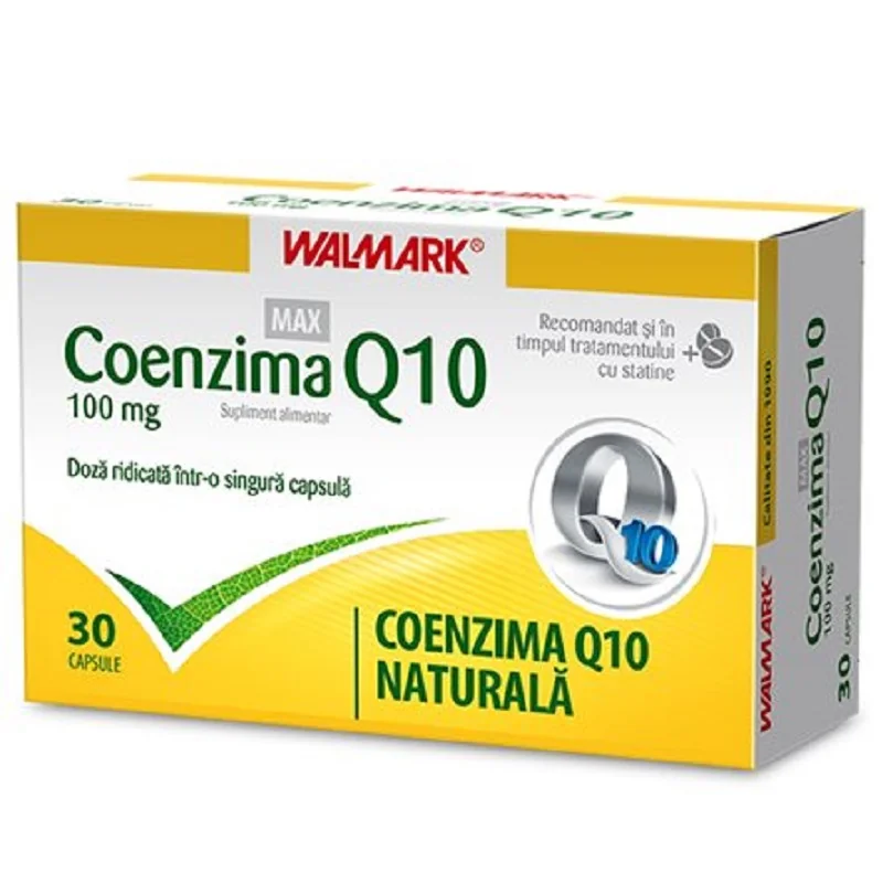 Coenzima Q10 Max 100 mg, 30 Capsule, Walmark