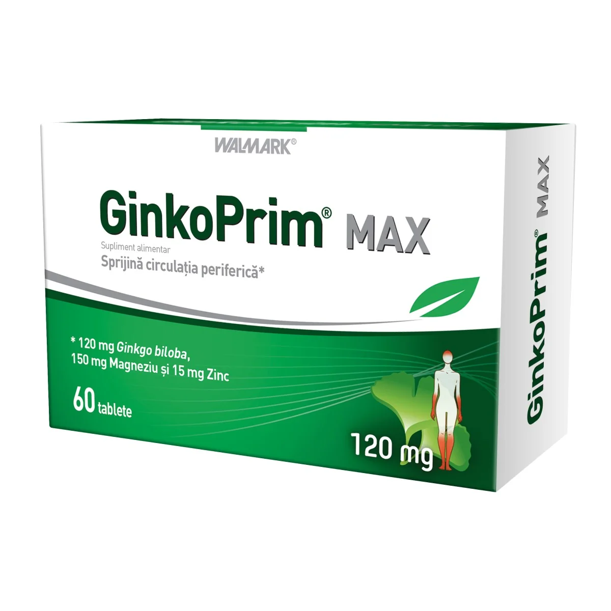 GinkoPrim Max 120mg, 60 Tablete, Walmark