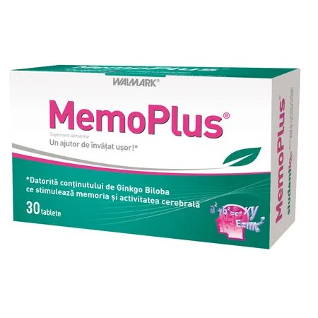 Memoplus, 30 Tablete, Walmark