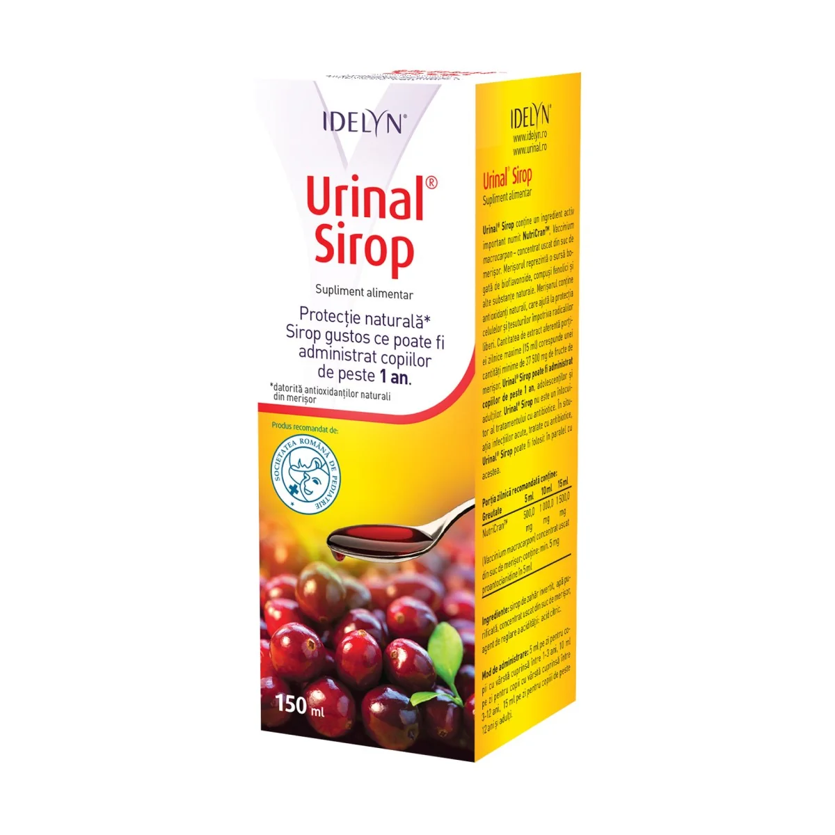 Urinal Sirop, 150ml, Walmark