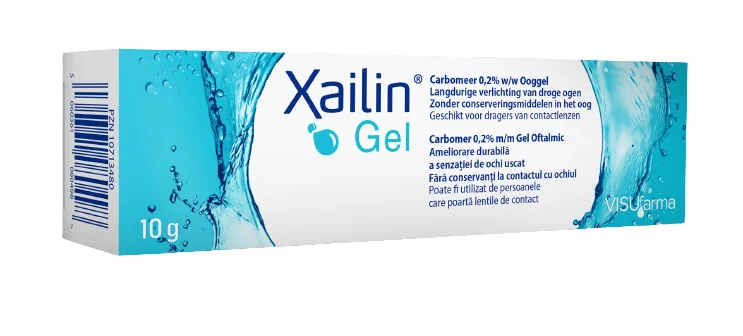 Gel Oftalmic Xailin, 10g, Visufarma