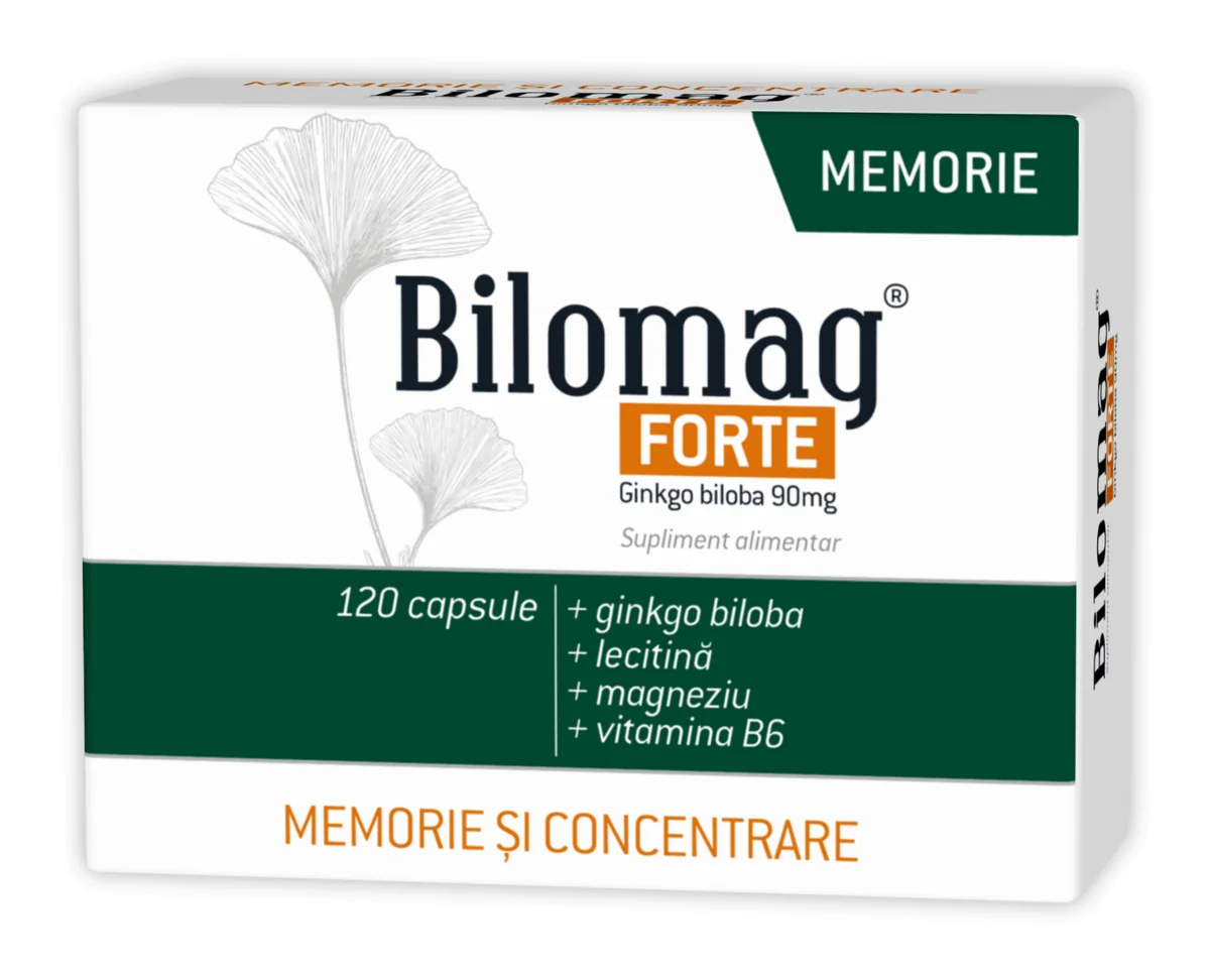 Bilomag Forte Memorie, 120 Capsule, Zdrovit