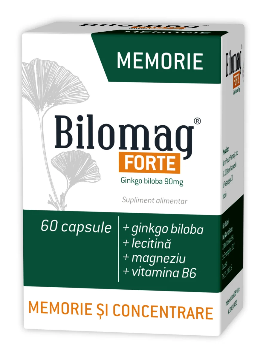 Bilomag Forte Memorie, 60 Capsule, Zdrovit