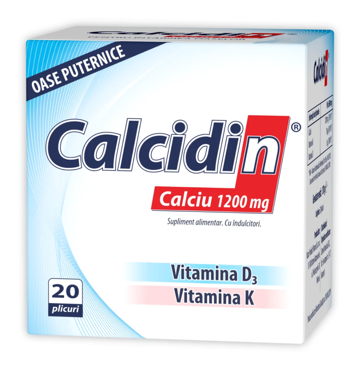 Calcidin 1200 mg, 20 Plicuri, Zdrovit