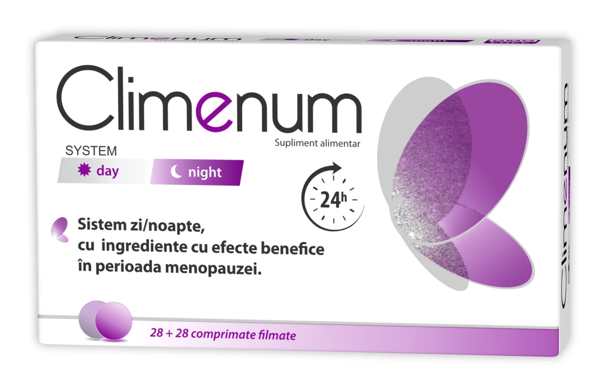 Climenum Day & Night, 28 + 28 Comprimate, Zdrovit