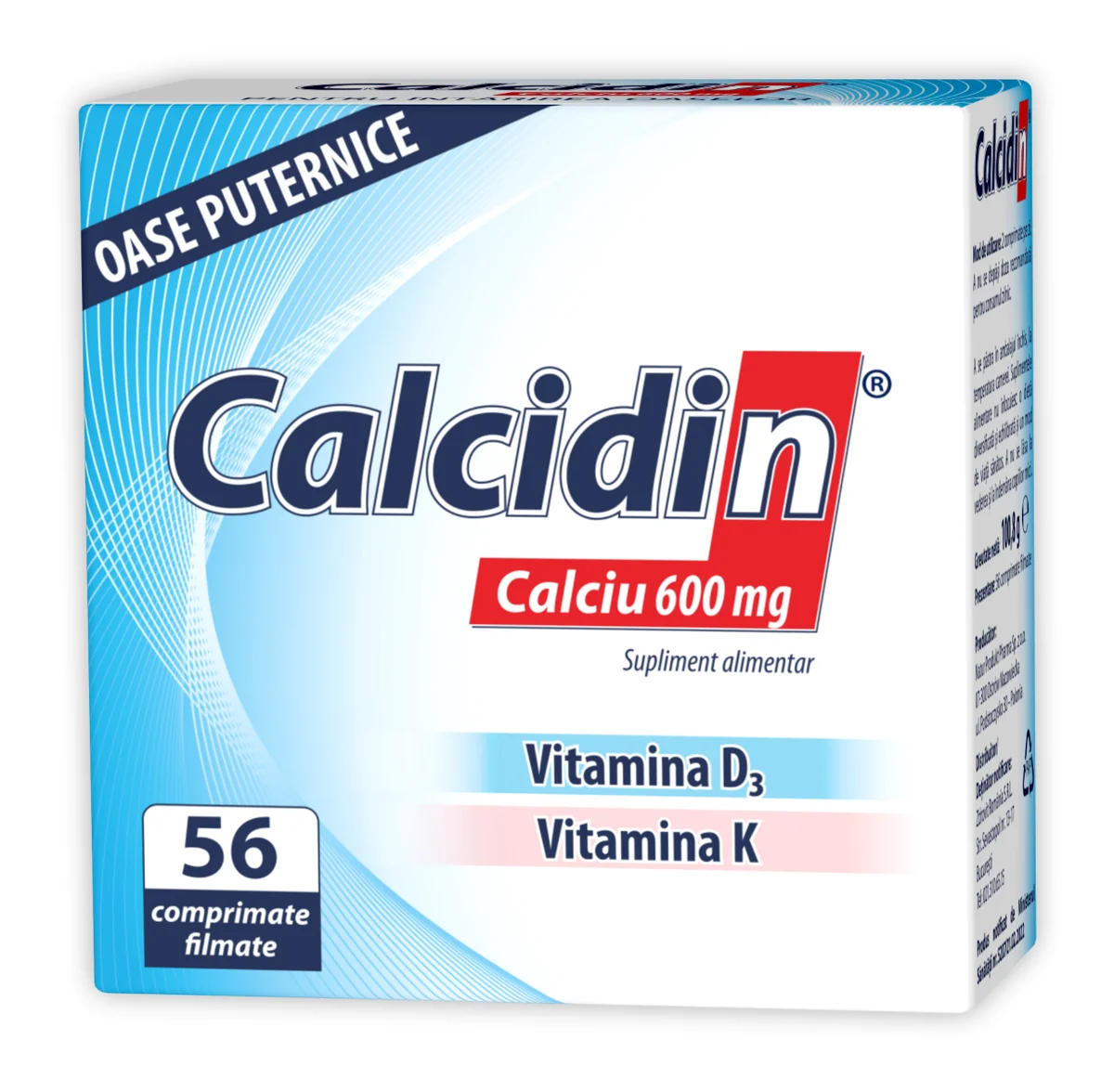 Calcidin, 56 Comprimate, Zdrovit