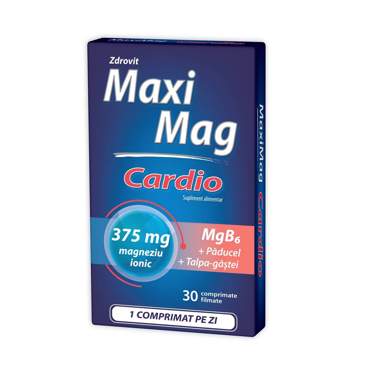 Maximag Cardio 375 Mg, 30 Comprimate, Zdrovit