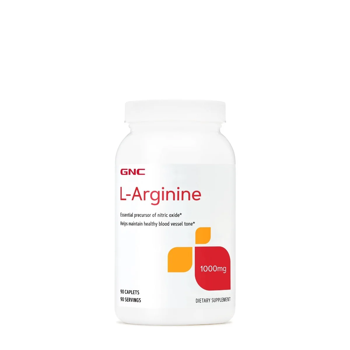L-Arginina 1000 mg, 90 Tablete, GNC