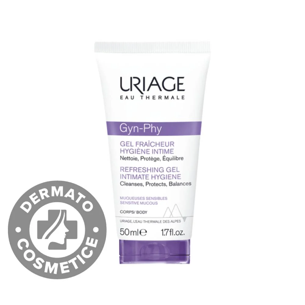 Gel Pentru Igiena Intima Gyn Phy, 200ml, Uriage