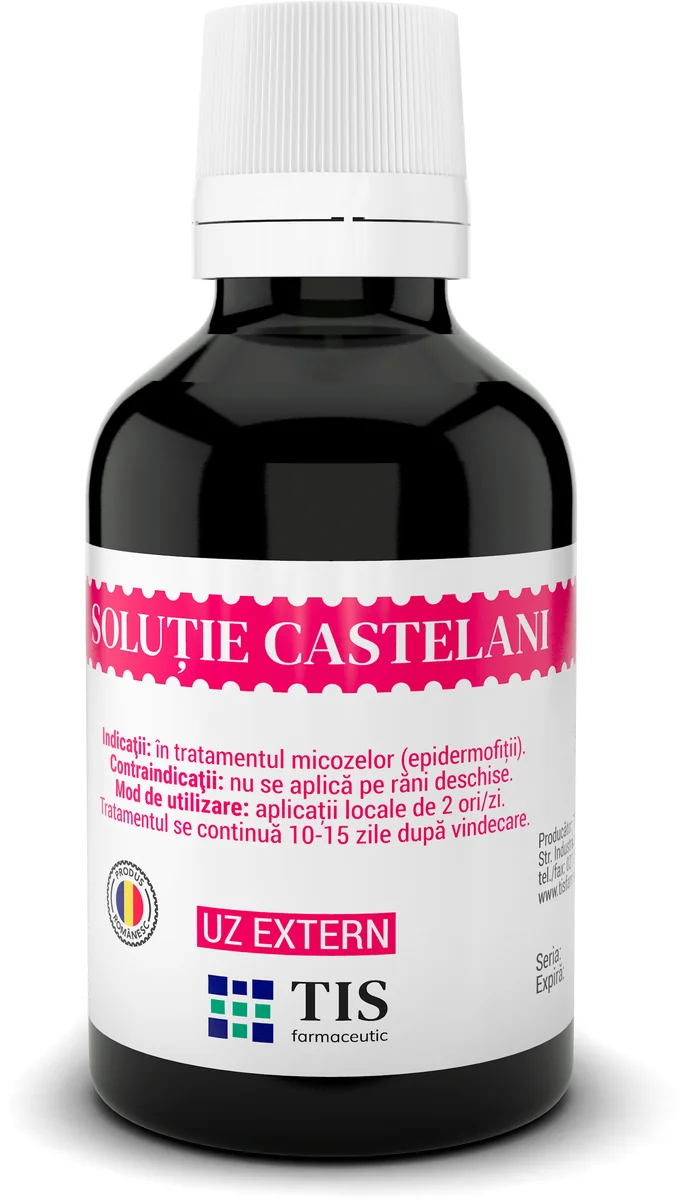 Solutie Castelani, 25 ml, Tis Farmaceutic