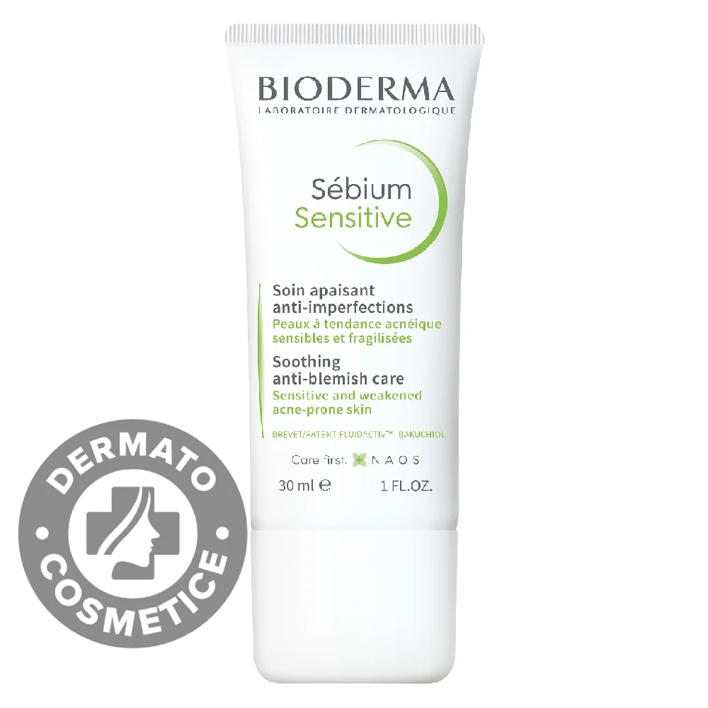 Gel Sebium Sensitive, 30 ml, Bioderma