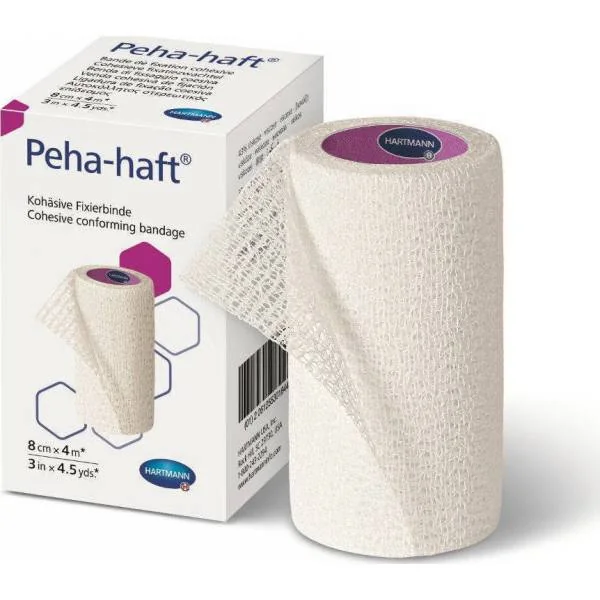 Fasa Elastica Autoadeziva, 8cm x 4m, Peha-Haft