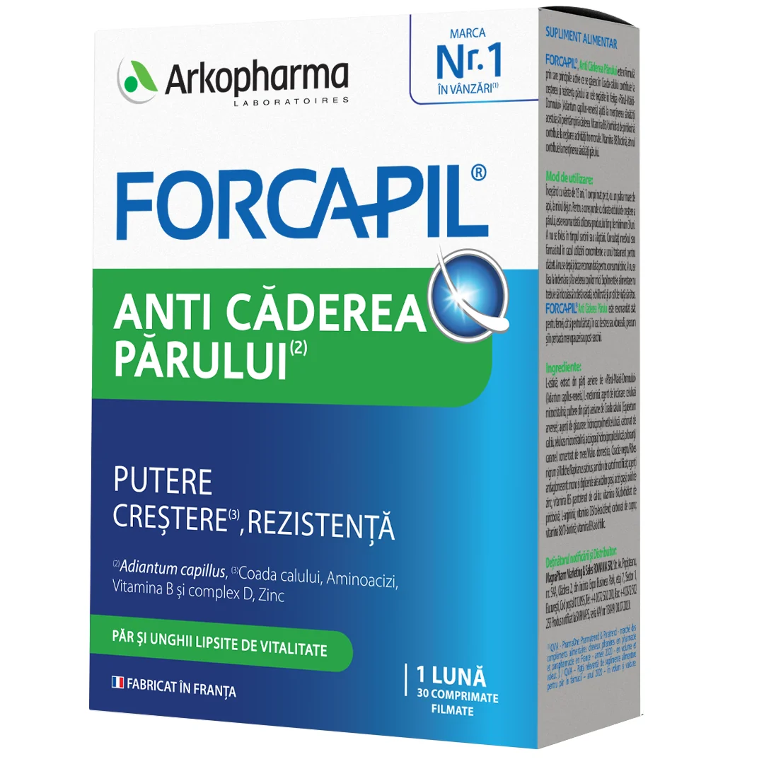 Forcapil Anti Caderea Parului, 30 Comprimate