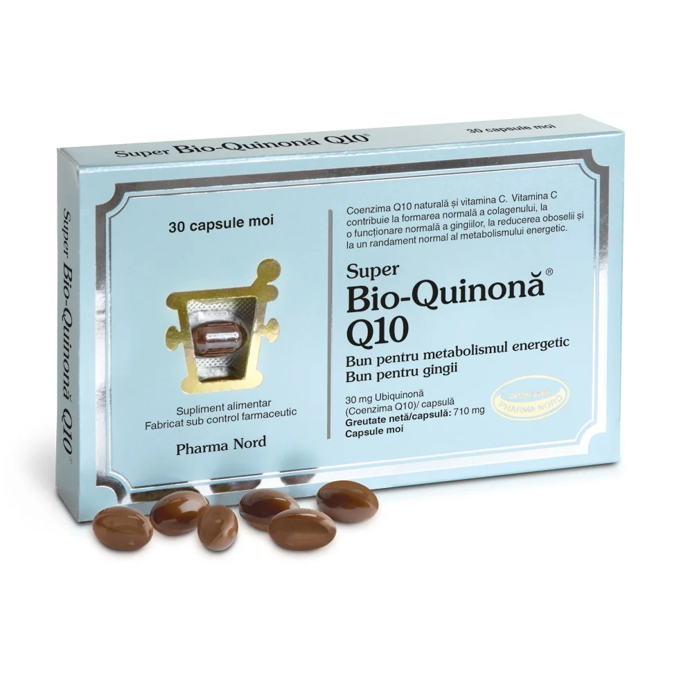 Bio-Quinona Q10 30 mg, 30 Capsule, Pharma Nord