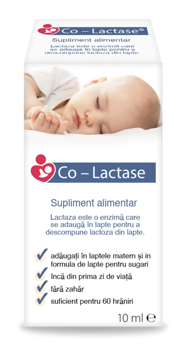 Picaturi Pentru Sugari Co-Lactase, 10ml, Maxima Healthcare