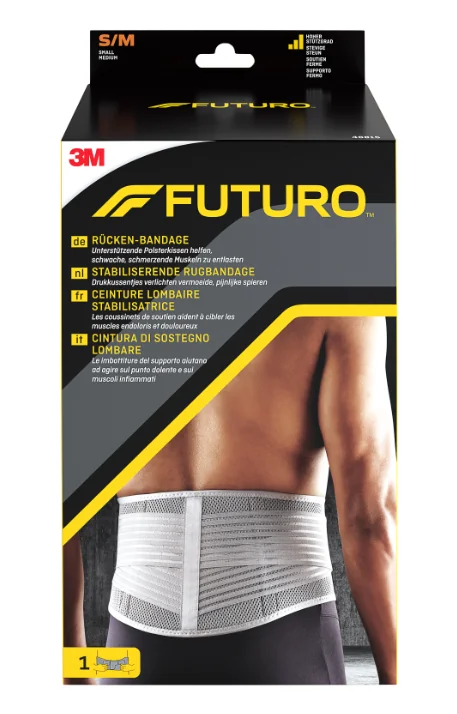 Suport Lombar Cu Pad-Uri De Sustinere S/M, 1 Bucata, Futuro