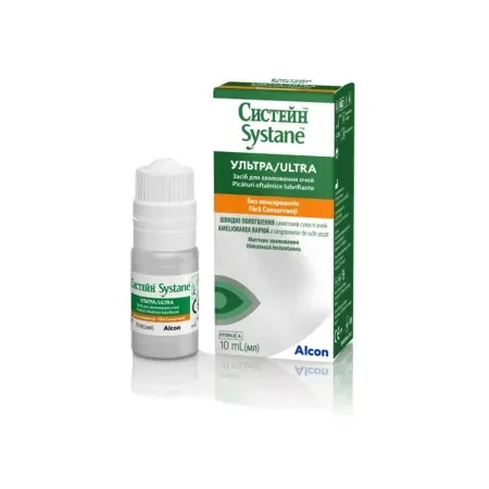 Picaturi Oftalmice Lubrifiante Fara Conservanti Systane Ultra, 10ml, Alcon