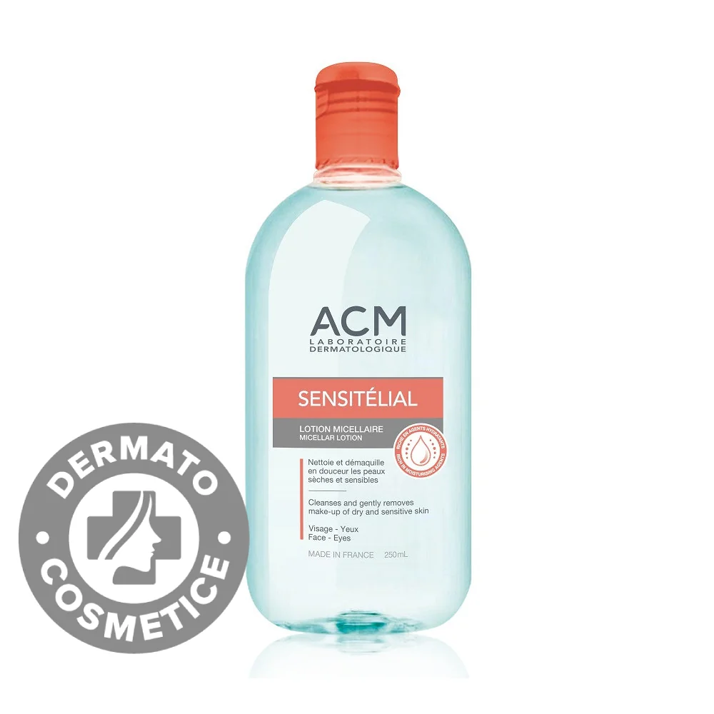 Lotiune Micelara Pentru Fata Si Ochi Sensitelial, 250ml, ACM