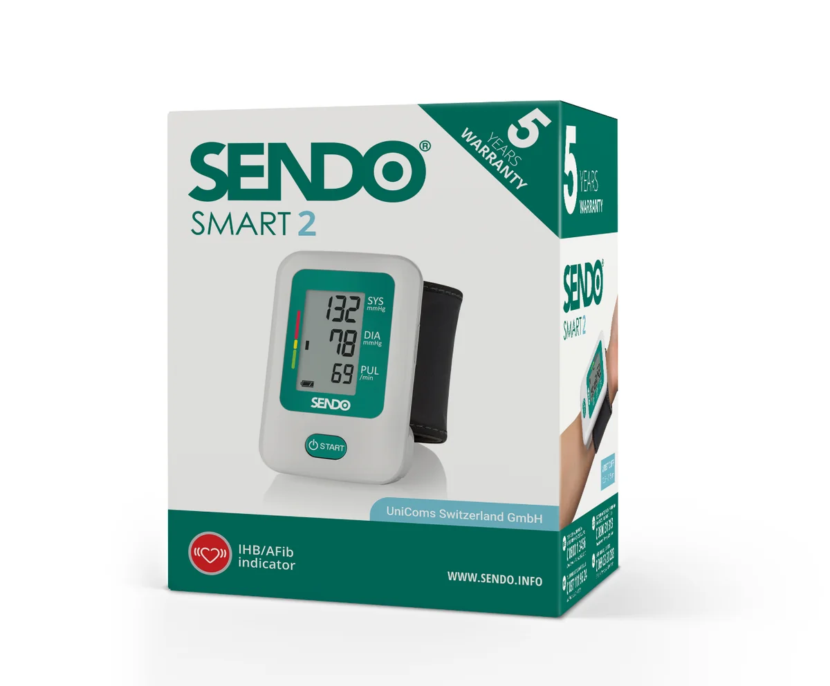 Tensiometru De Incheietura Smart 2, 1 Bucata, Sendo