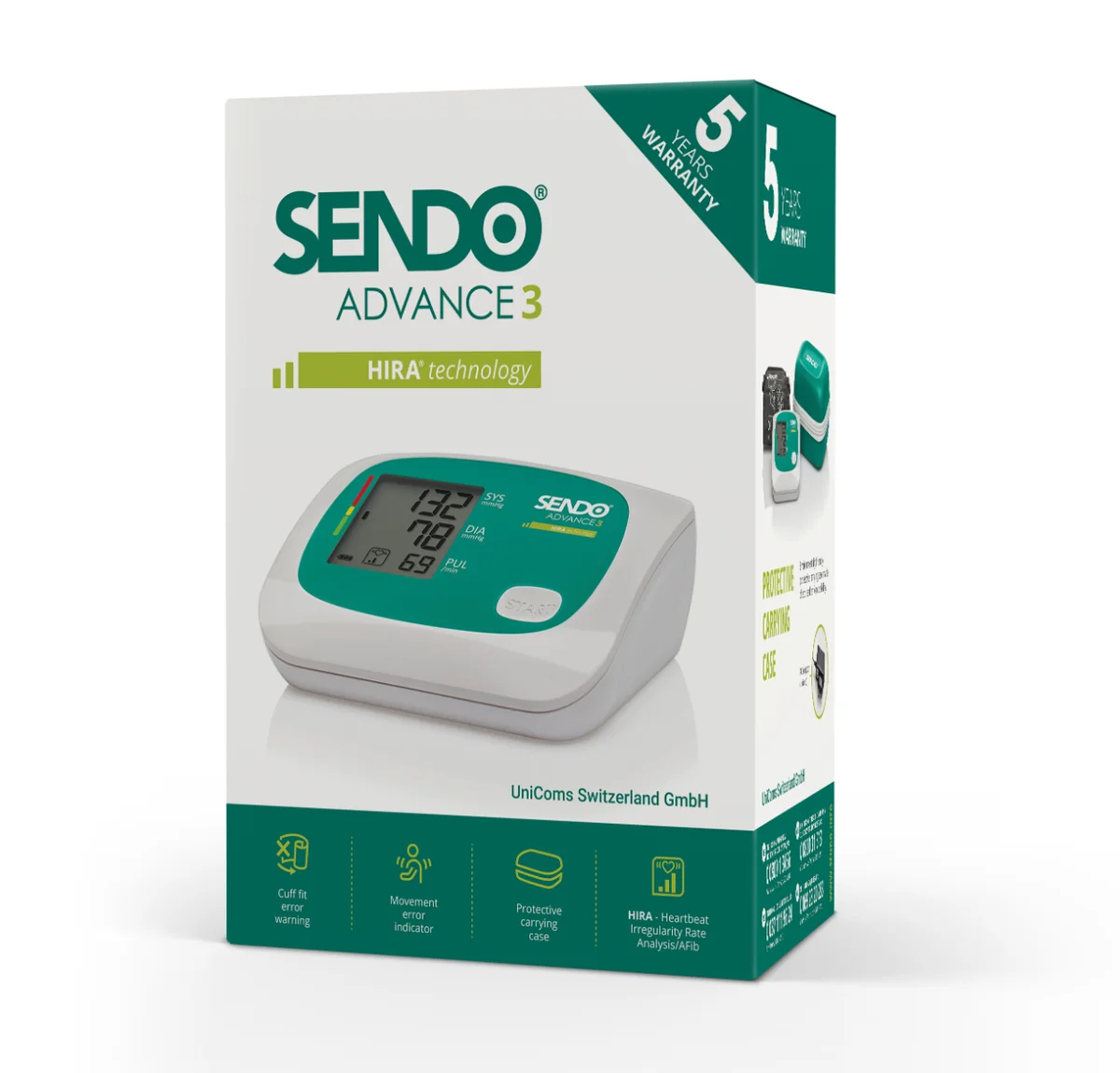 Tensiometru Digital De Brat Advance 3, 1 Bucata, Sendo