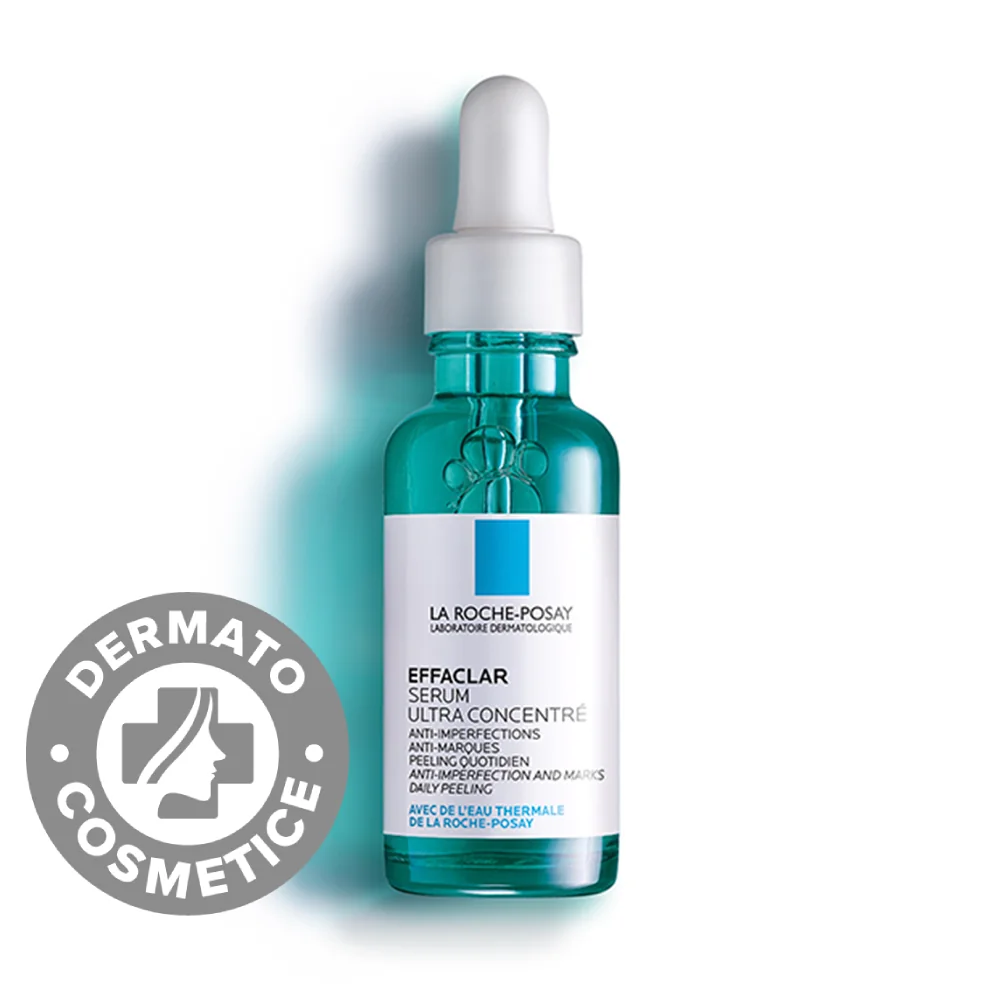 Ser Ultra Concentrat Anti-Imperfectiuni Si Anti-Semne Ten Gras Cu Tendinta Acneica Effaclar, 30ml, La Roche-Posay