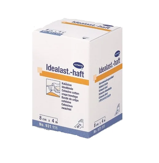 Fasa Elastica Autoadeziva Idealast Haft, 8CM x 4M, Hartmann