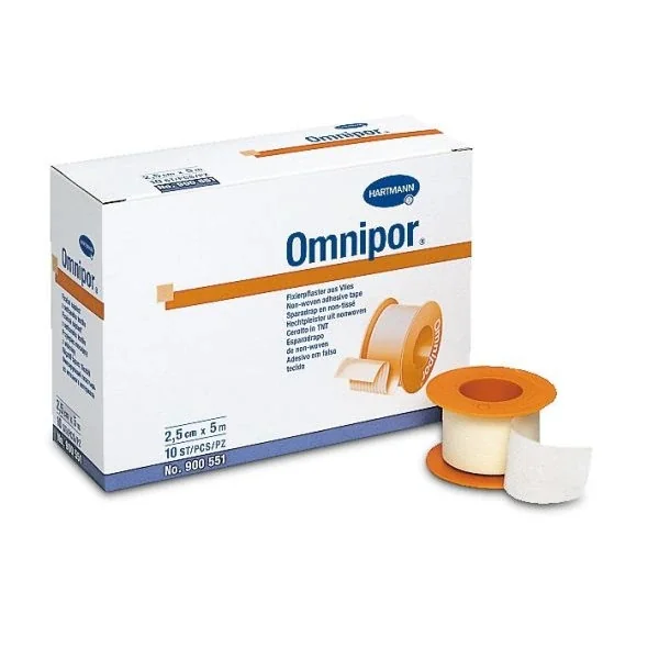 Omnipor Plasture Transparent 1.25cmx5m, 1 Bucata, Hartmann