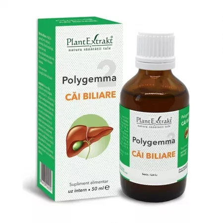 Polygemma 2 Pentru Cai Biliare, 50ml, PlantExtrakt
