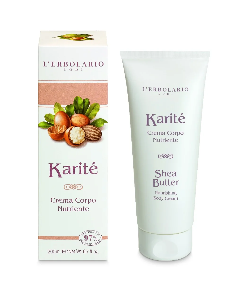 L'Erbolario Crema De Corp Nutritiva Cu Unt De Shea, 200ML