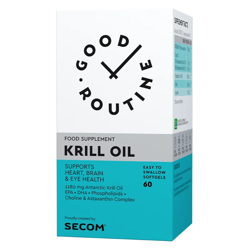 Krill Oil Good Routine, 60 Capsule, Secom