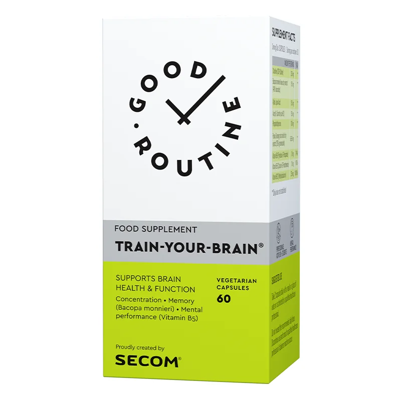 Train Your Brain Good Routine, 60 Capsule, Secom