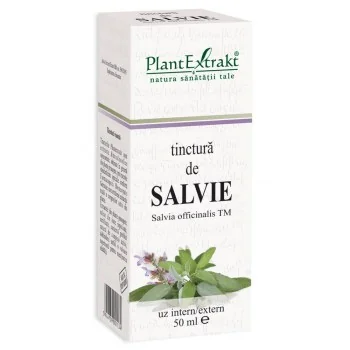 Tinctura De Salvie, 50 ml, PlantExtrakt