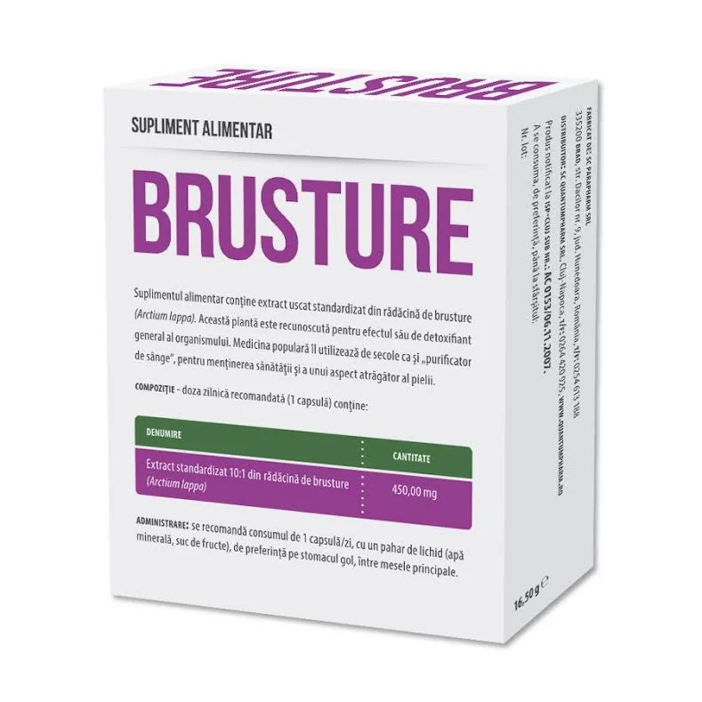 Brusture, 30 Capsule, Parapharm