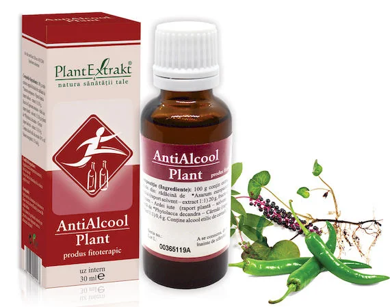 Antialcool Plant, 30 ml, PlantExtrakt
